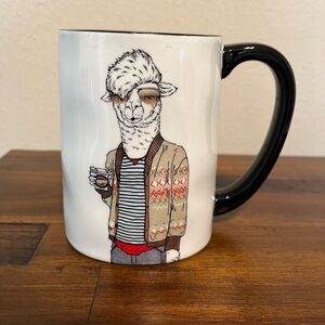 Signature Llama Hipster Mug